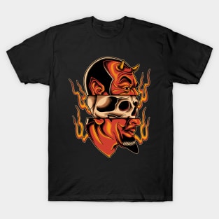 Devil Traditional tattoo T-Shirt